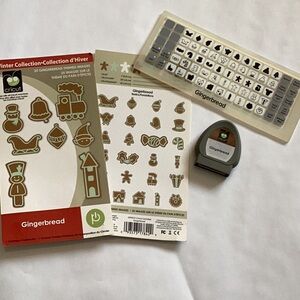 Cricut gingerbread cartridge